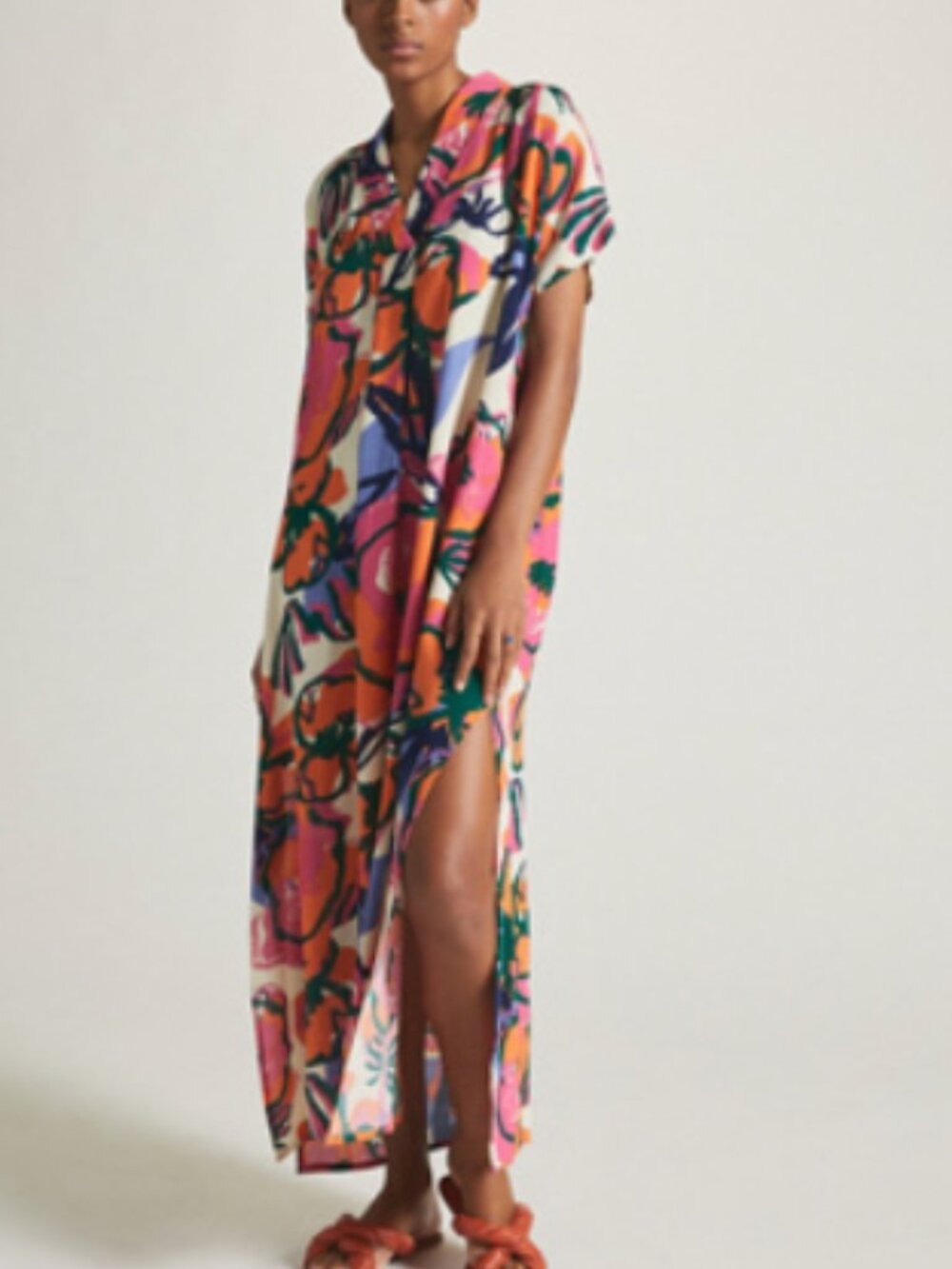 Bel Kazan Poppy Kaftan